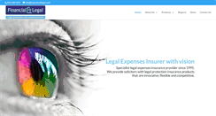 Desktop Screenshot of financialandlegal.co.uk